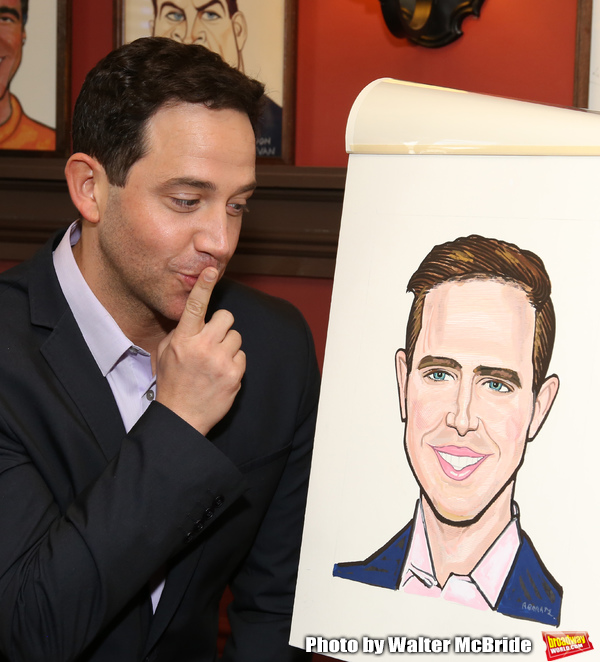 Photo Coverage: TOOTSIE Star Santino Fontana Gets His Very Own Sardi's Portrait  Image