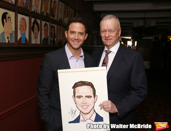 Photo Coverage: TOOTSIE Star Santino Fontana Gets His Very Own Sardi's Portrait  Image