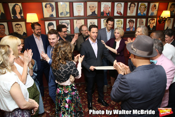 Photo Coverage: TOOTSIE Star Santino Fontana Gets His Very Own Sardi's Portrait  Image