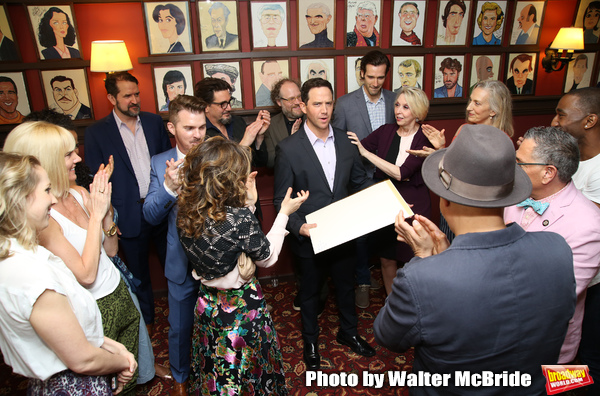 Photo Coverage: TOOTSIE Star Santino Fontana Gets His Very Own Sardi's Portrait  Image