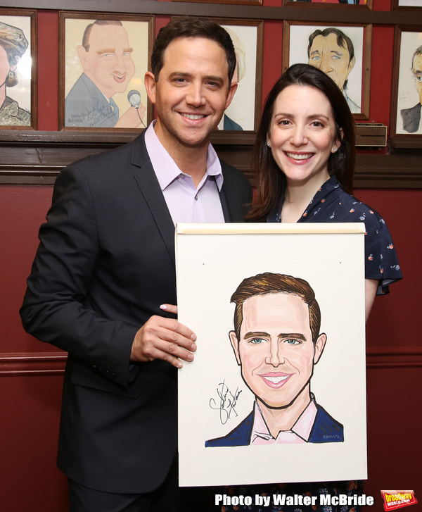 Photo Coverage: TOOTSIE Star Santino Fontana Gets His Very Own Sardi's Portrait  Image