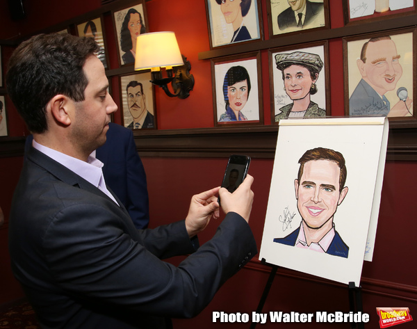 Photo Coverage: TOOTSIE Star Santino Fontana Gets His Very Own Sardi's Portrait  Image