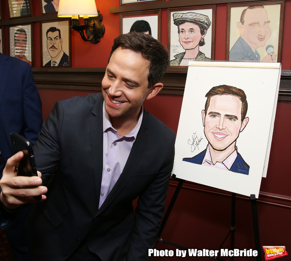 Photo Coverage: TOOTSIE Star Santino Fontana Gets His Very Own Sardi's Portrait  Image