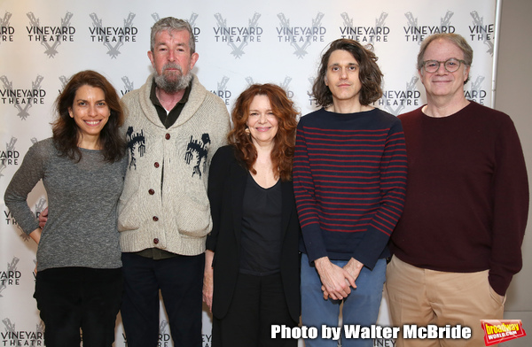 Artistic director Sarah Stern, director Les Waters, actress Deirdre O’Connell, play Photo