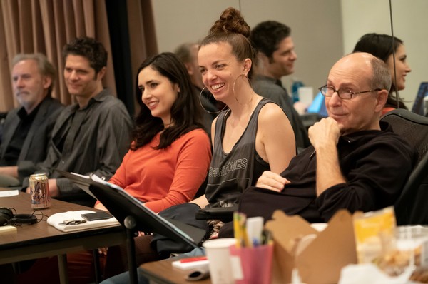 Michael Korie, Tom Kitt, Melinda Sullivan, Michelle Dorrance, and James Lapine  Photo