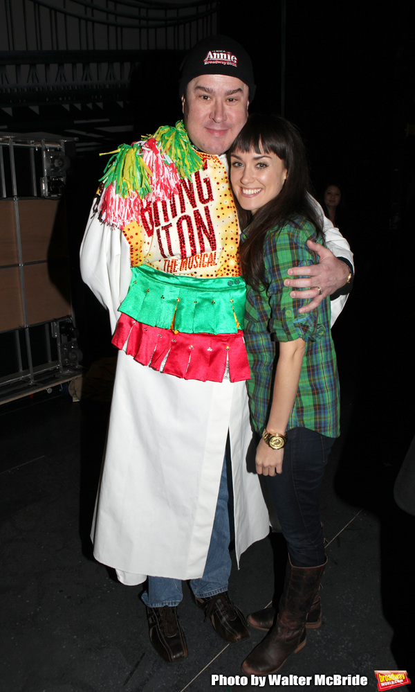 Merwin Foard & Brynn O'Malley attending the Broadway Opening Night Performance  Gypsy Photo