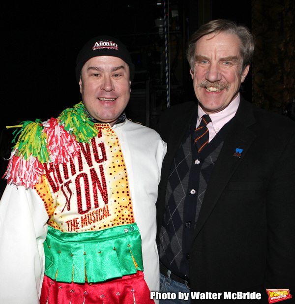 Merwin Foard & Nick Wyman attending the Broadway Opening Night Performance  Gypsy Rob Photo