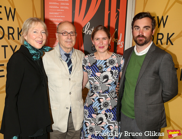 Sarah Kernochan, James Lapine, Phoebe Lapine and Charlie Moffett Photo