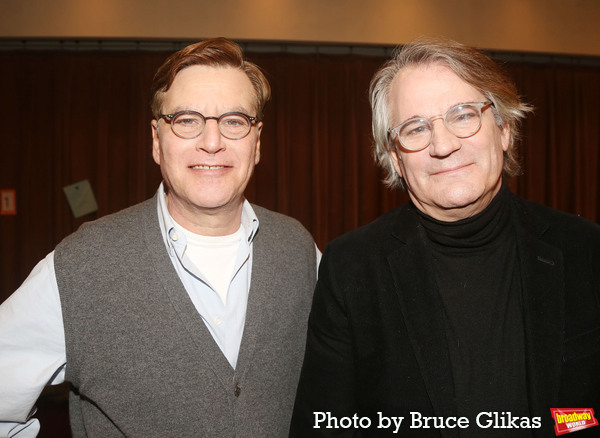 Book Writer Aaron Sorkin and Director Bartlett Sher Photo