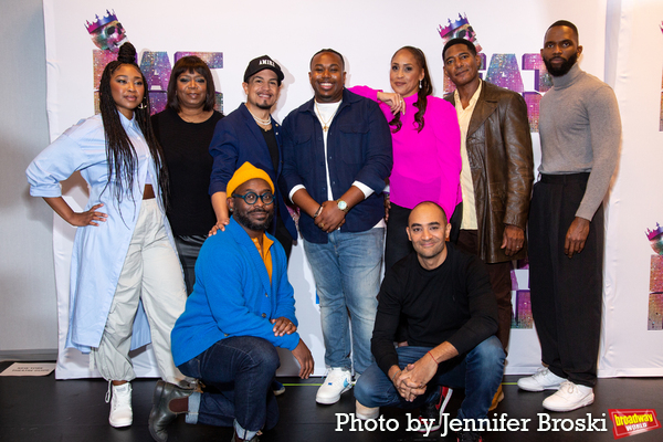 Back: Adrianna Mitchell, Benja Kay Thomas, Chris Herbie Holland, Marcel Spears, Nikki Photo