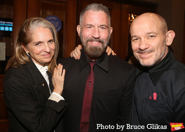 Christine Jones, Kyle Callicott and Choreographer Steven Hoggett  Photo