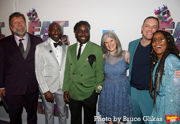 Oskar Eustis, Rashad V. Chambers, James Ijames, Mandy Hackett, Darren Johnston and Sa Photo