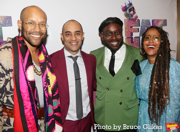 Jonathan McRory, Director Saheem Ali, Playwright James Ijames and Sade Lythcott Photo