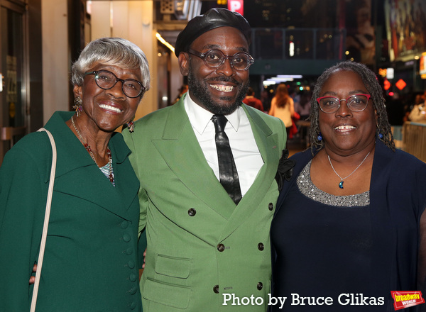 Playwright James Ijames with his Mom & Grandmother  Photo