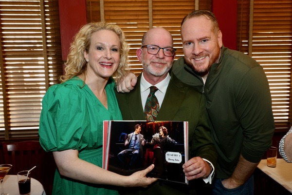 Katie Finneran, Laurence Maslon, and Darren Goldstein  Photo