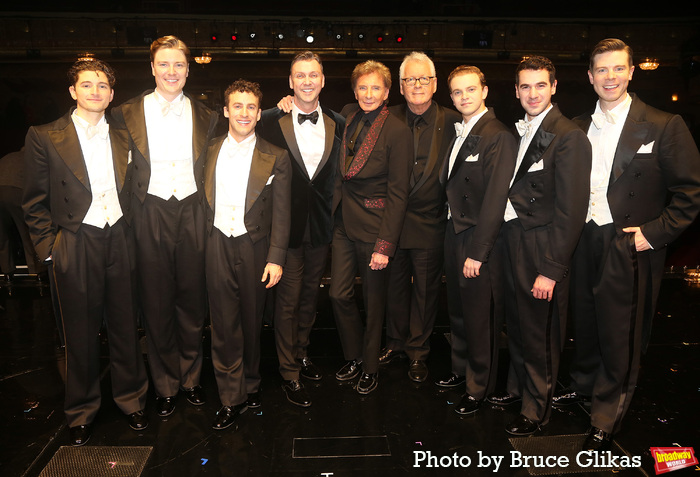 Blake Roman, Eric Peters, Danny Kornfeld, Warren Carlyle, Barry Manilow, Bruce Sussma Photo