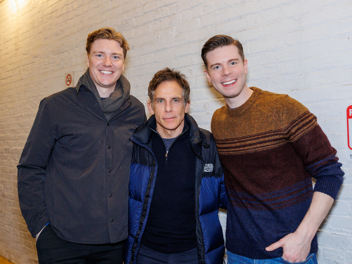 Eric Peters, Ben Stiller, Sean Bell   Photo