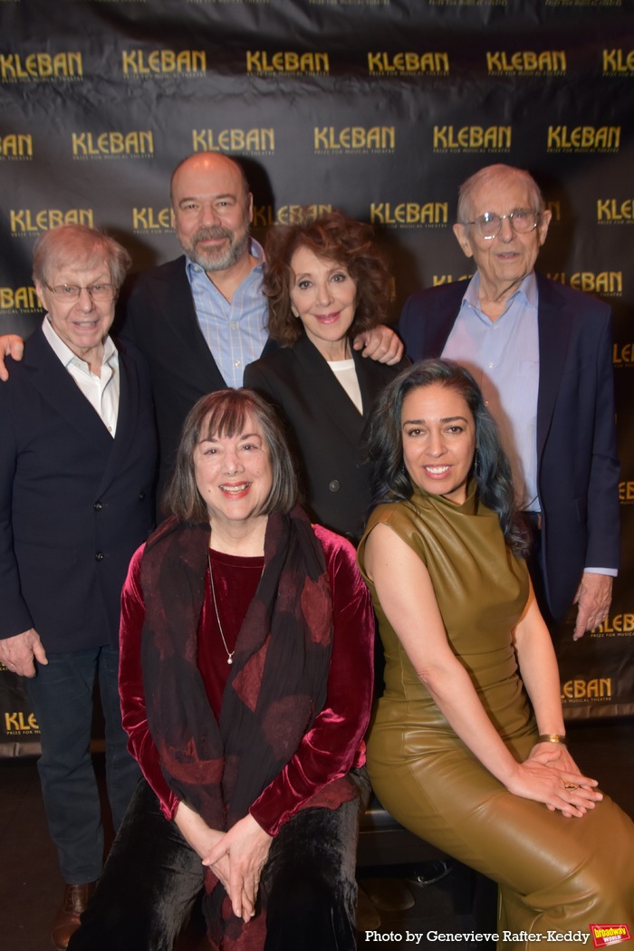 Maury Yeston, Danny  Burstein, Andrea Martin and Richard Maltby, Jr, with tithe Kelba Photo