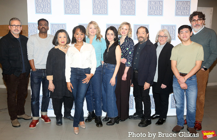 Steve Carell. William Jackson Harper, Mia Katigbak, Anika Noni Rose, Playwright Heidi Photo