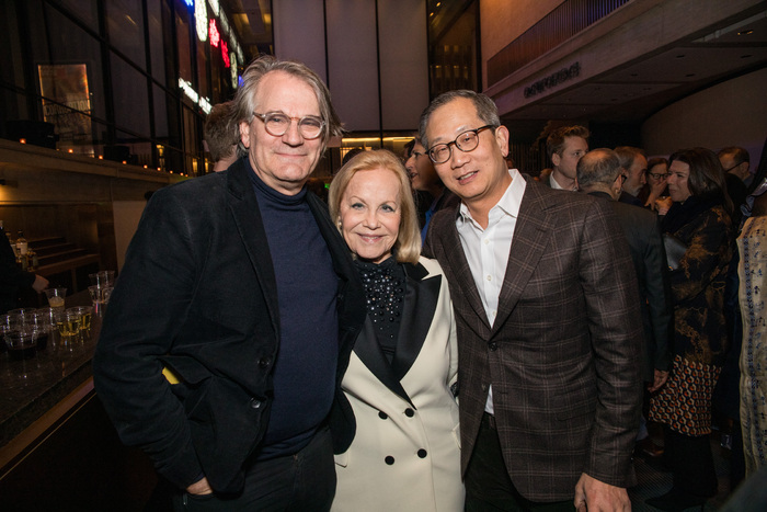 Bartlett Sher, Linda LeRoy Janklow and Kewsong Lee Photo