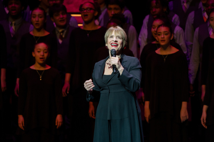 Patti LuPone and YPC Choristers Photo