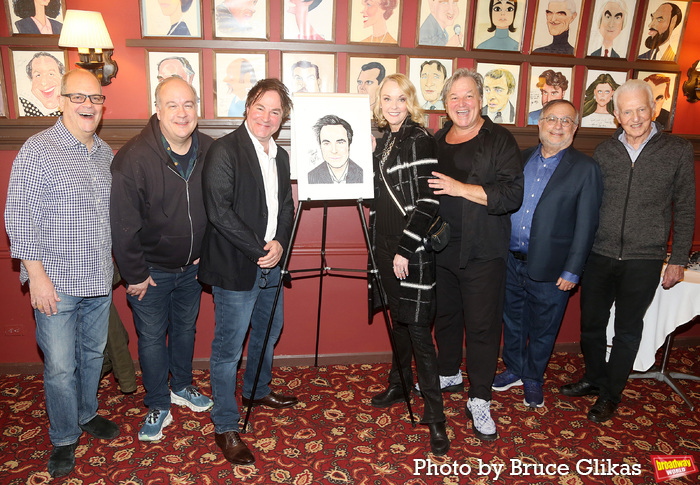 Brad Oscar, Kevin Ligon, Roger Bart, Angie Schworer, Jim Borstelmann, Richard Frankel Photo