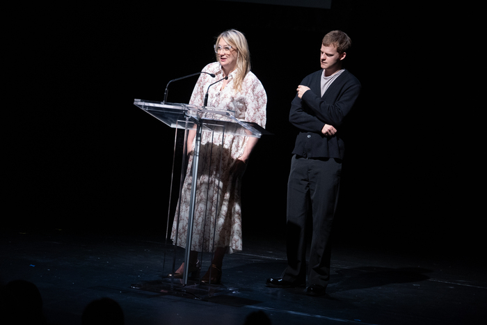 Heidi Schreck, Lucas Hedges Photo