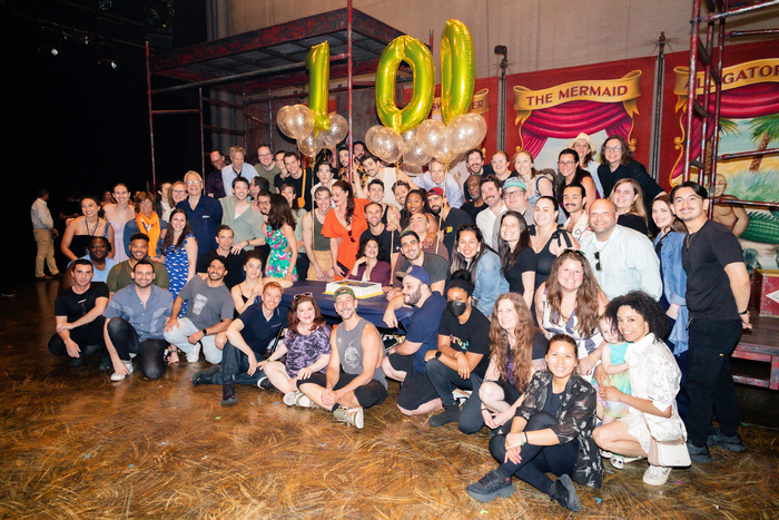 Photos: WATER FOR ELEPHANTS Celebrates 100th Broadway Performance  Image