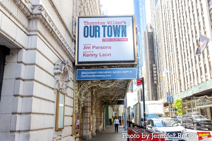 Up on the Marquee: OUR TOWN  Image