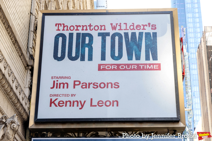 Up on the Marquee: OUR TOWN  Image