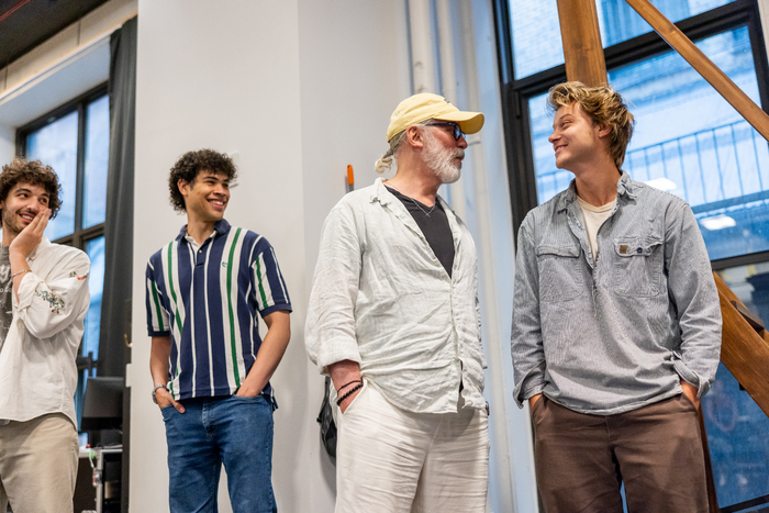 Clay Singer, Brandon Dial, Terrence Mann, and Rudy Pankow Photo