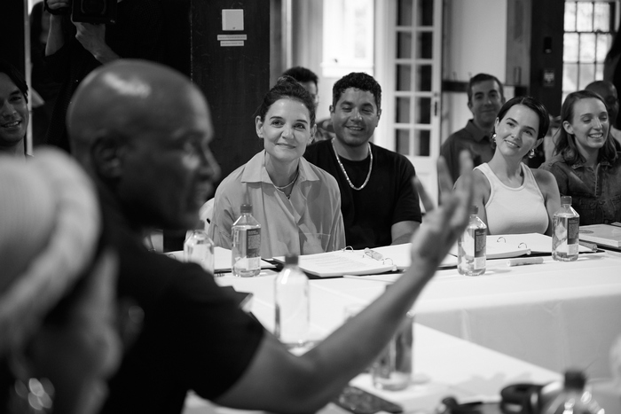 Photos: Katie Holmes, Jim Parsons & the Cast of OUR TOWN Take Rehearsal Field Trip  Image