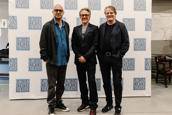 Ayad Akhtar, Robert Downey Jr., and Bartlett Sher Photo