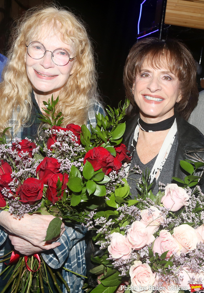 Mia Farrow and Patti LuPone  Photo