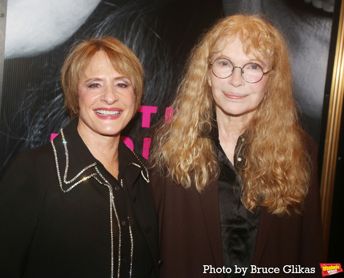 Mia Farrow and Patti LuPone  Photo