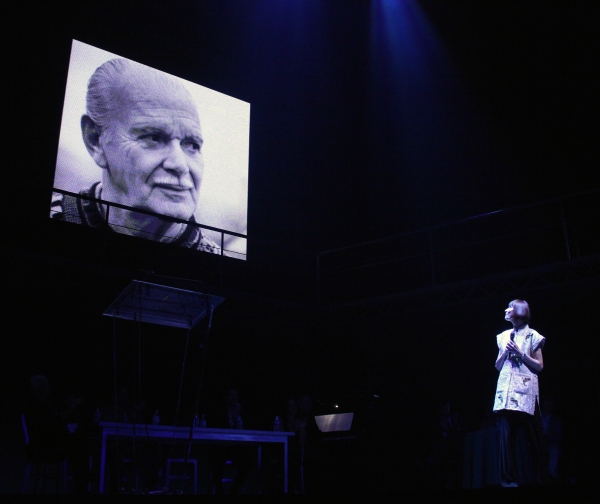 John Willis & Karen Akers during the 2001 Theatre World Awards Presentation at the Au Photo