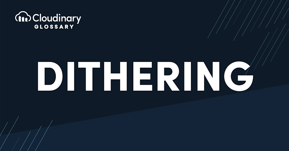 Dithering header