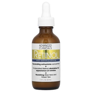 Advanced Clinicals, Retinol-Serum, Anti-Falten, 52 ml (1,75 fl. oz.)