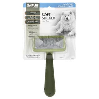 Safari, Brosse douce et lisse pour chiens de taille moyenne, 1 brosse lisse