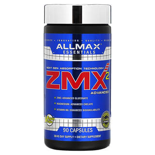 ALLMAX, ZMX2 Chélate de magnésium à haute absorption, 90 capsules