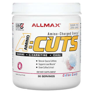 ALLMAX, ACUTS™, Amino-Charged Energy, Cotton Candy, 7.4 oz (210 g)