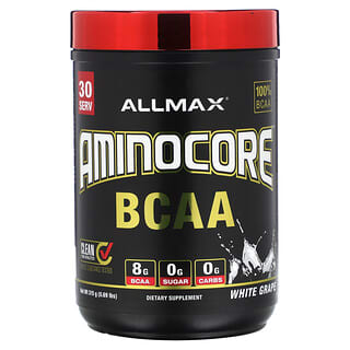 ALLMAX, AMINOCORE BCAA, Raisin blanc, 315 g