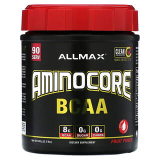 ALLMAX, AMINOCORE BCAA, Punch aux fruits, 945 g