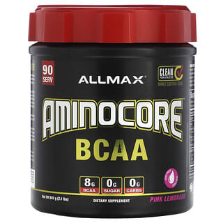 أولماكس‏, AMINOCORE BCAA ، ليمون وردي ، 2.1 رطل (945 جم)