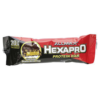 ALLMAX, Hexapro 蛋白棒，巧克力花生醬杯，1.9 盎司（54 克）