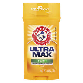 Arm & Hammer, UltraMax™, Solid Antiperspirant Deodorant, Fresh, 2.6 oz (73 g)