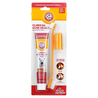 Arm & Hammer, Clinical Gum Health, Kit dental para perros, Pollo, Kit de 3 piezas