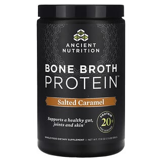 Ancient Nutrition, Bone Broth Protein, Salted Caramel, 1.1 lb (506 g)