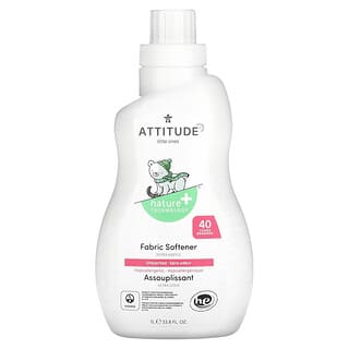 ATTITUDE, Little Ones, Weichspüler, ohne Duftstoffe, 40 Waschgänge, 33,8 fl. oz