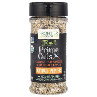 Frontier Co-op, Organic Prime Cuts, Citrus Pepper, 4.09 oz (116 g)